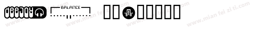 dj 曉動字体转换